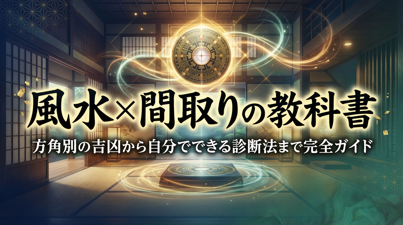 風水×間取りの教科書｜方角別の吉凶から自分でできる診断法まで完全ガイド