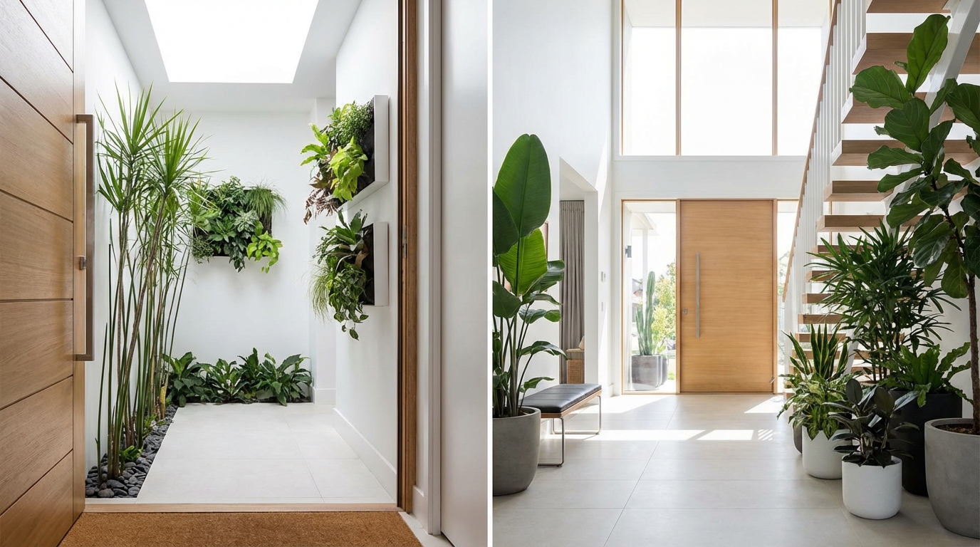 【サイズ別】狭い玄関・広い玄関に合う観葉植物の選び方