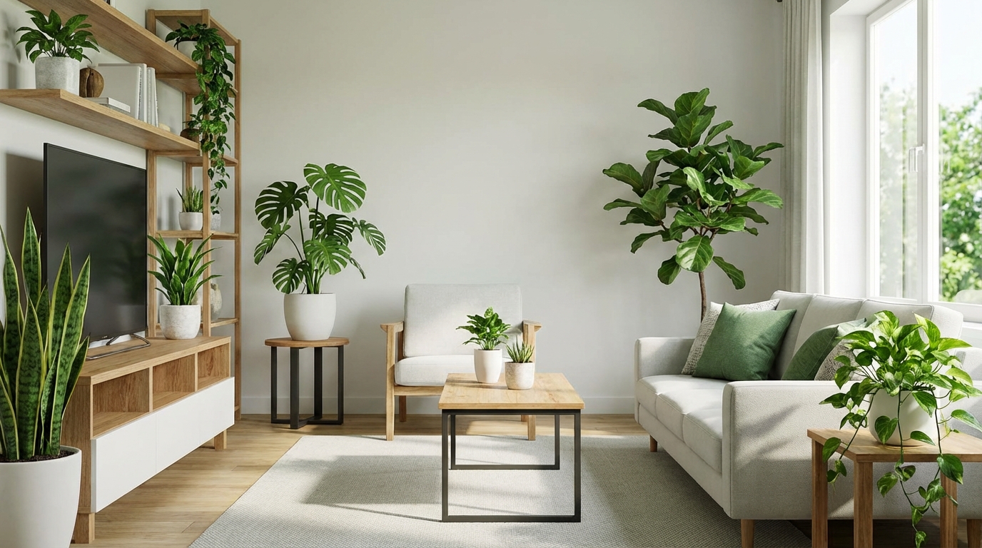 【目的別】リビングの風水におすすめの観葉植物10選