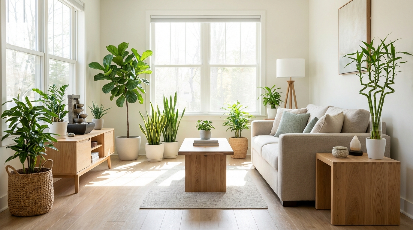 リビング×観葉植物×風水のよくある質問