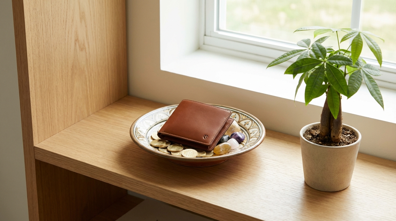 風水で金運が上がる財布の保管場所