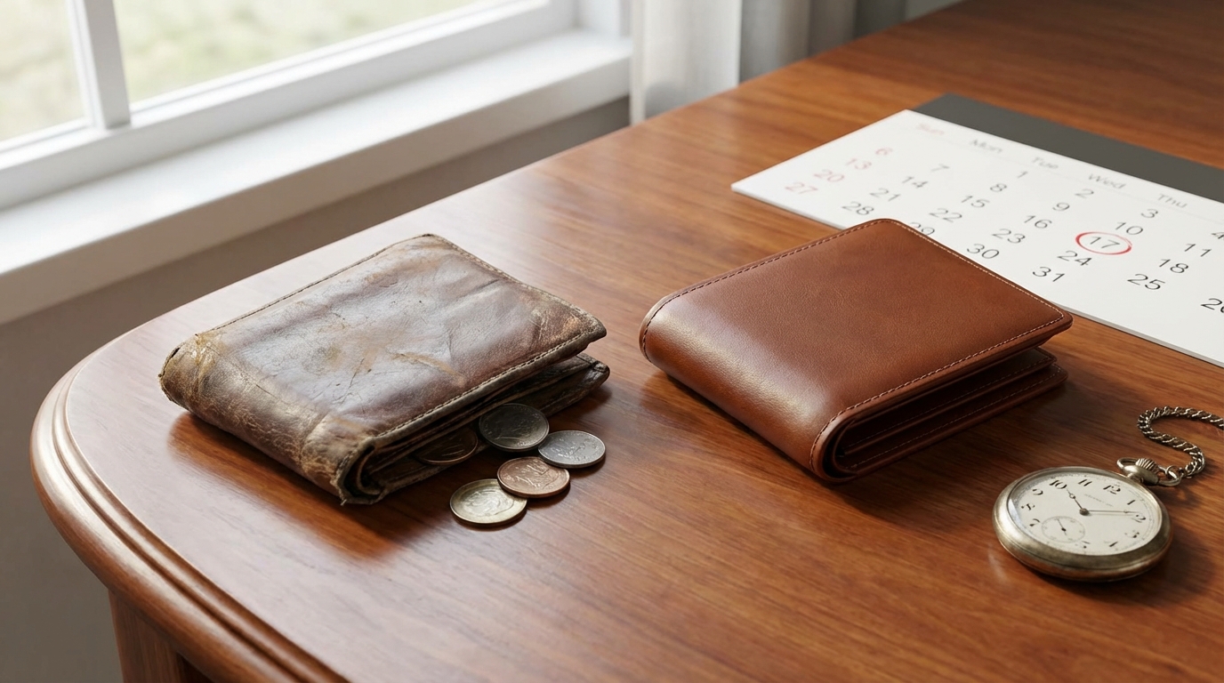 財布の買い替え時期と寿命の目安