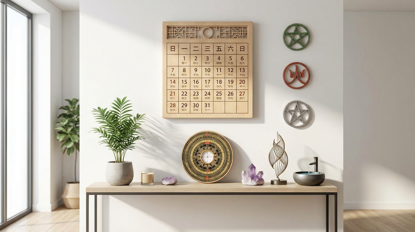 【結論】風水でカレンダーを置くベストな方角と場所