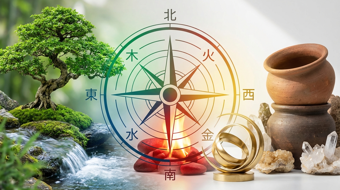風水で方角と色が重要な理由｜五行思想の基本