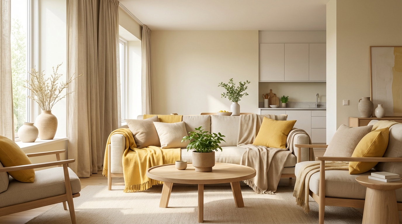 【南西】風水の色は黄色・ベージュ｜家庭運・健康運アップ