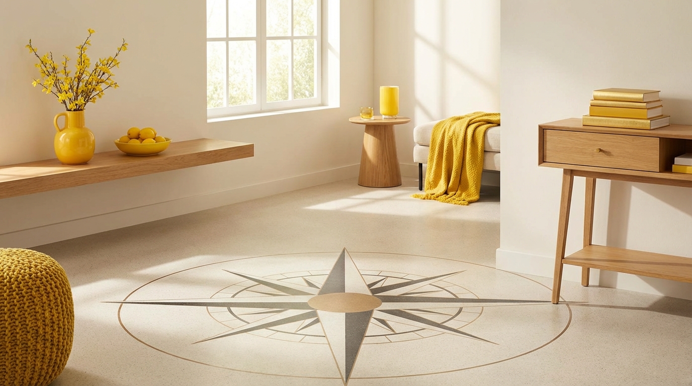 【方角別】黄色を置くと効果的な場所一覧