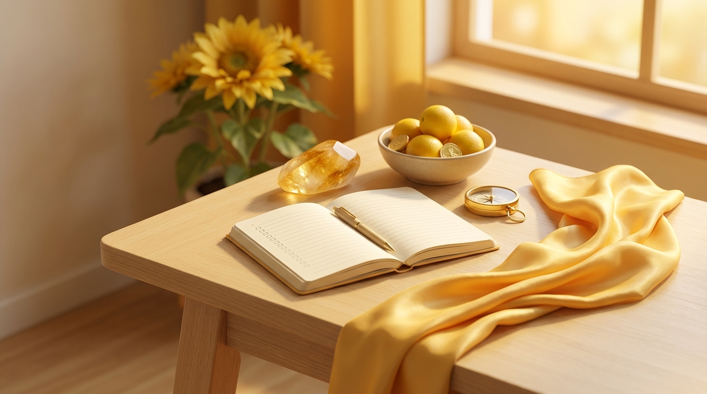 今日から始める黄色風水【実践チェックリスト】