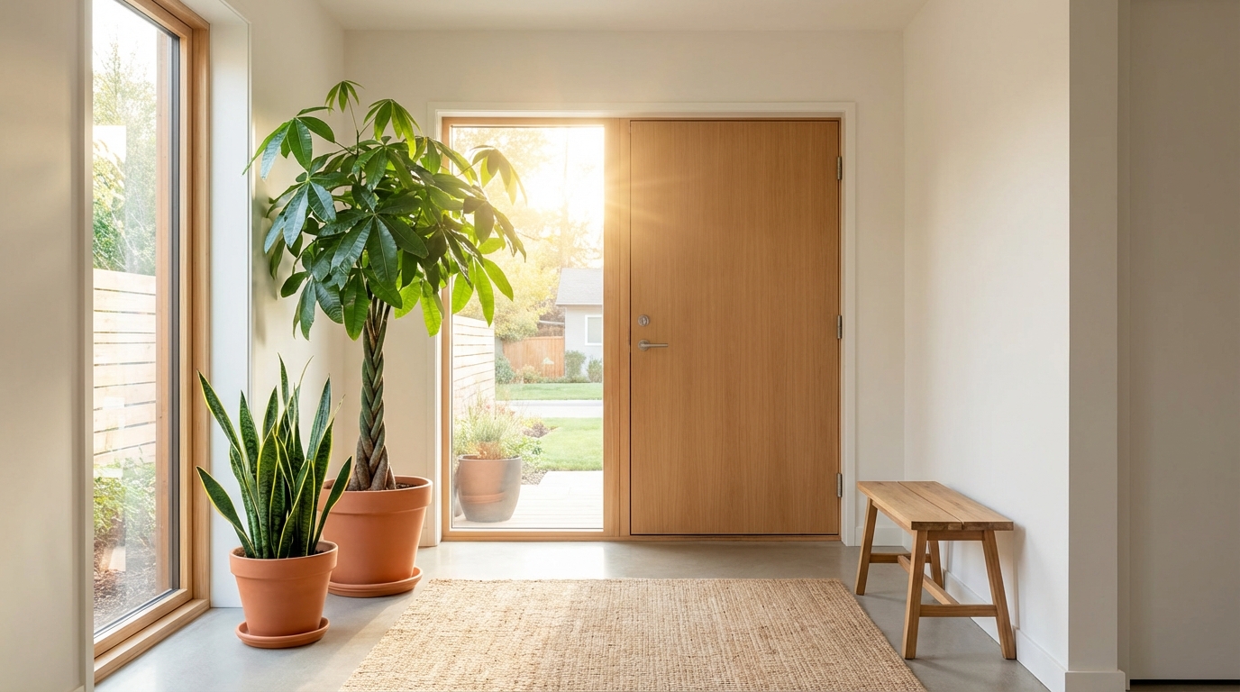 風水で玄関の観葉植物が重要視される理由