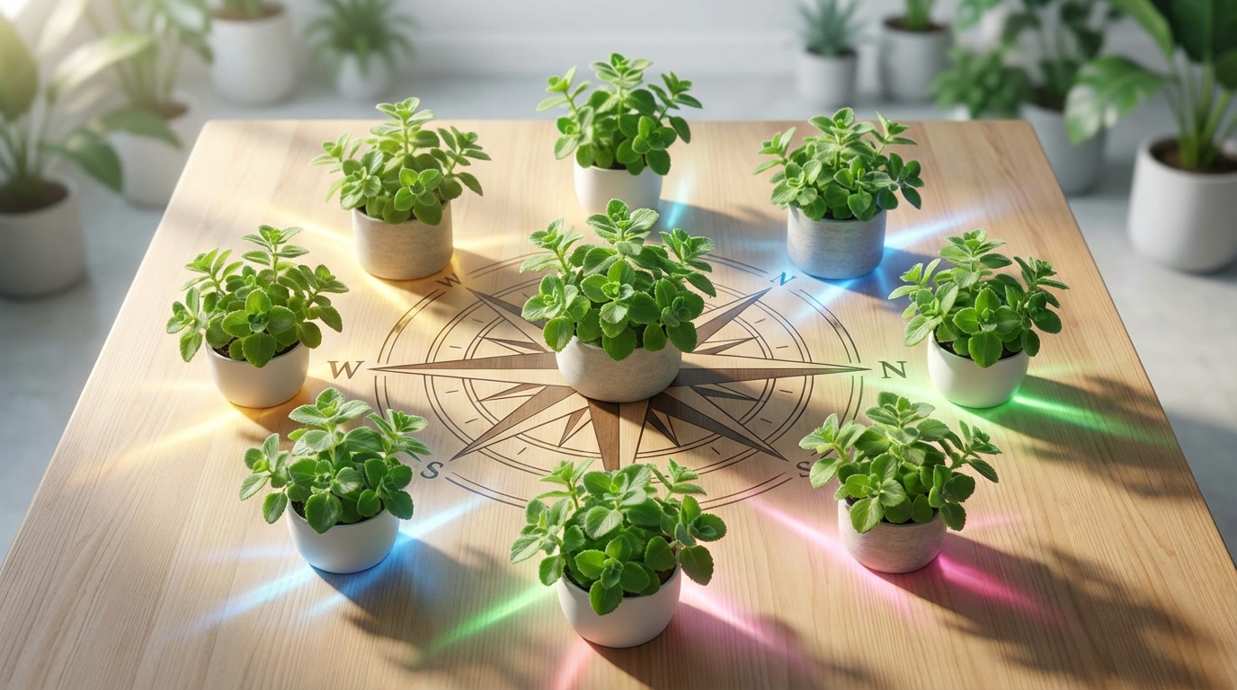 【方角別】アロマティカスで高まる運気早見表