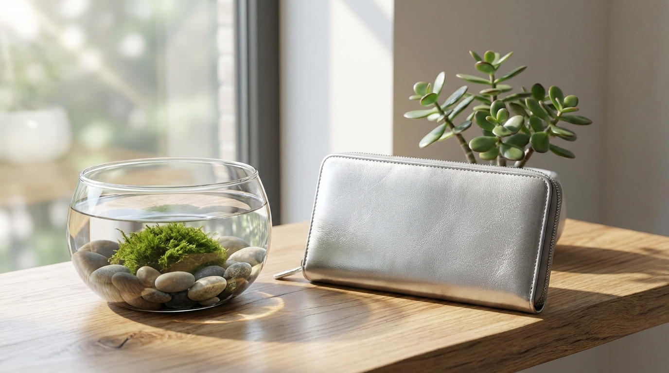 風水効果を高めるシルバー財布の選び方
