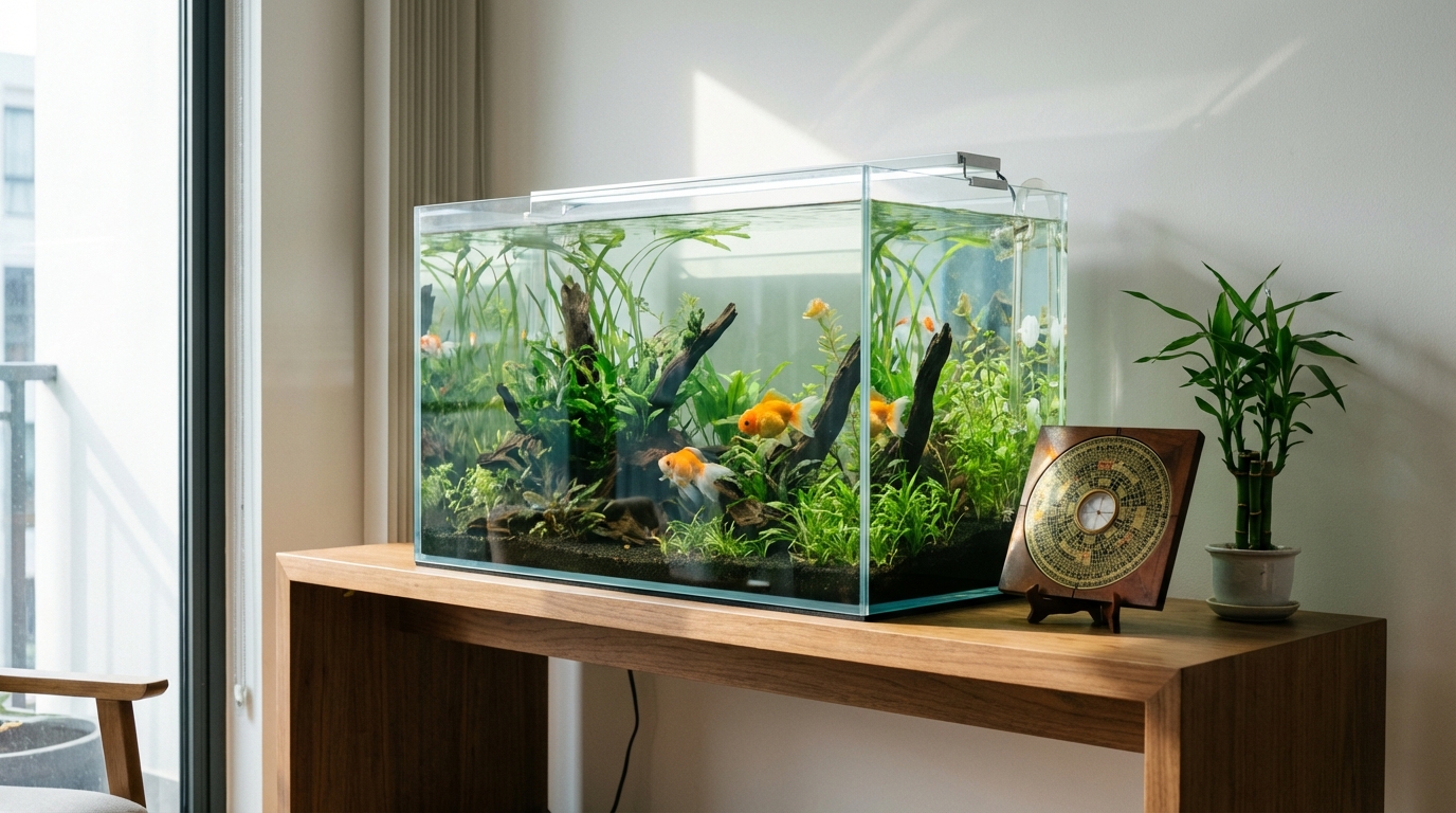 風水水槽の正しい設置手順と選び方