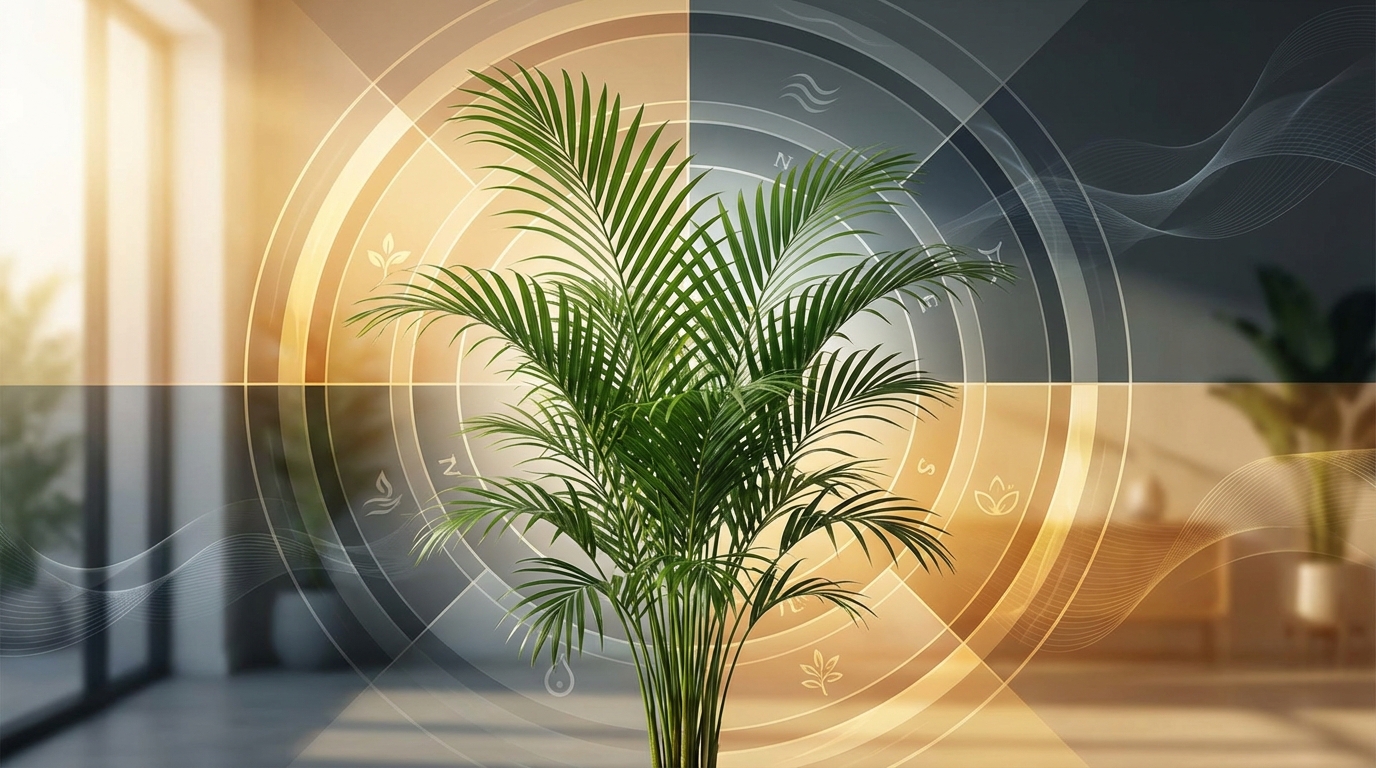 【方角別】アレカヤシの風水で相性の良い方角・避けるべき方角