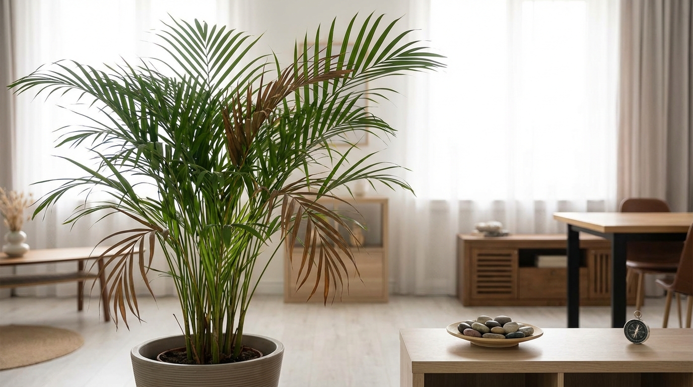 アレカヤシが枯れたときの風水的な意味と対処法