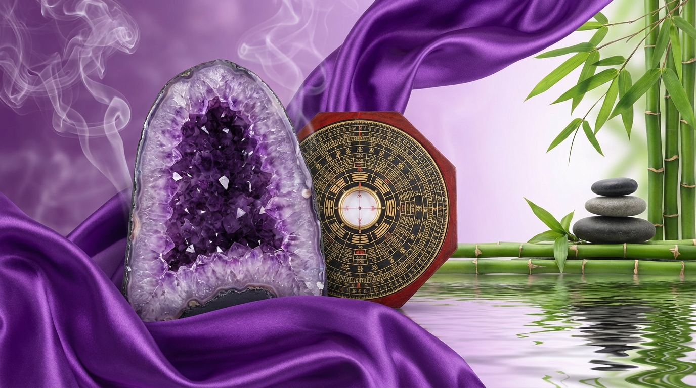 風水で紫色が特別とされる理由と象徴するもの