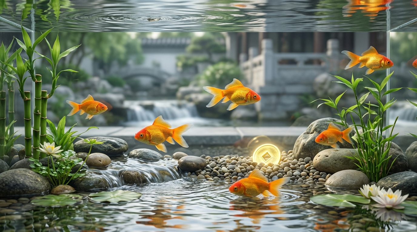 金魚が風水で「最強の開運アイテム」と言われる理由