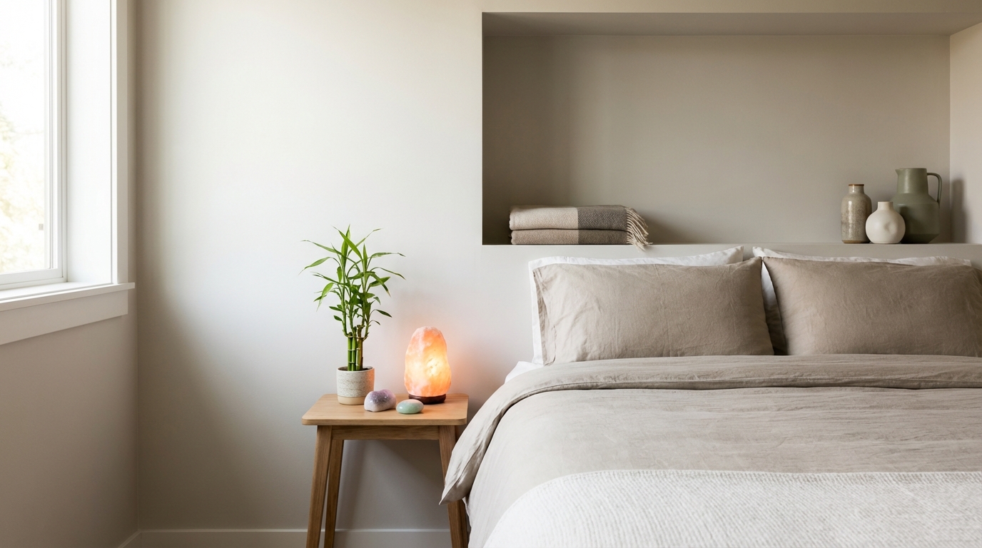 ベッド配置を変えられない場合の代替風水テクニック