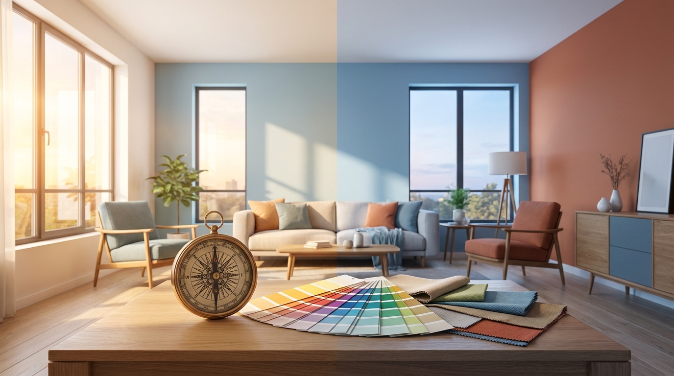 まとめ｜方角を確認して今日からリビングの色を見直そう