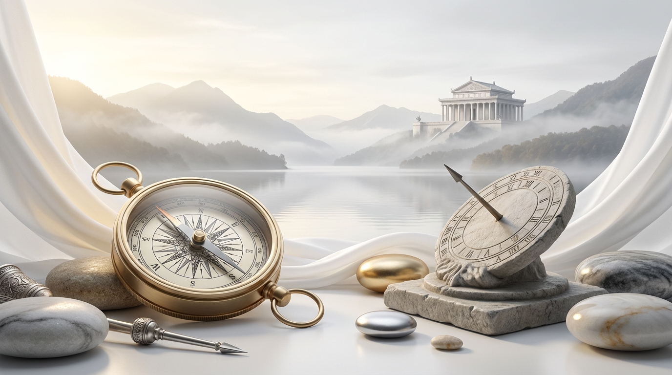 北西の方角が持つ風水の意味—なぜこの色が良いのか