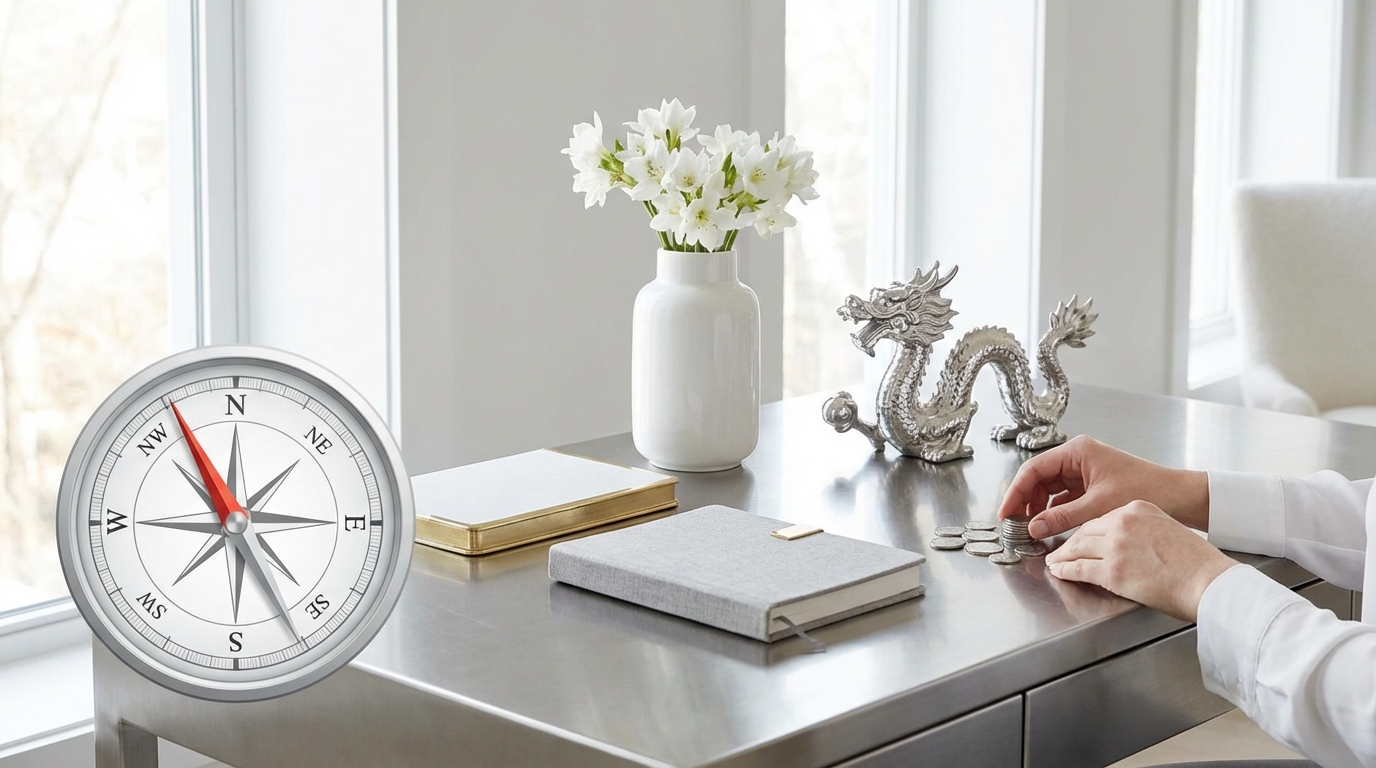 今日からできる！北西の風水カラー実践アクション3選