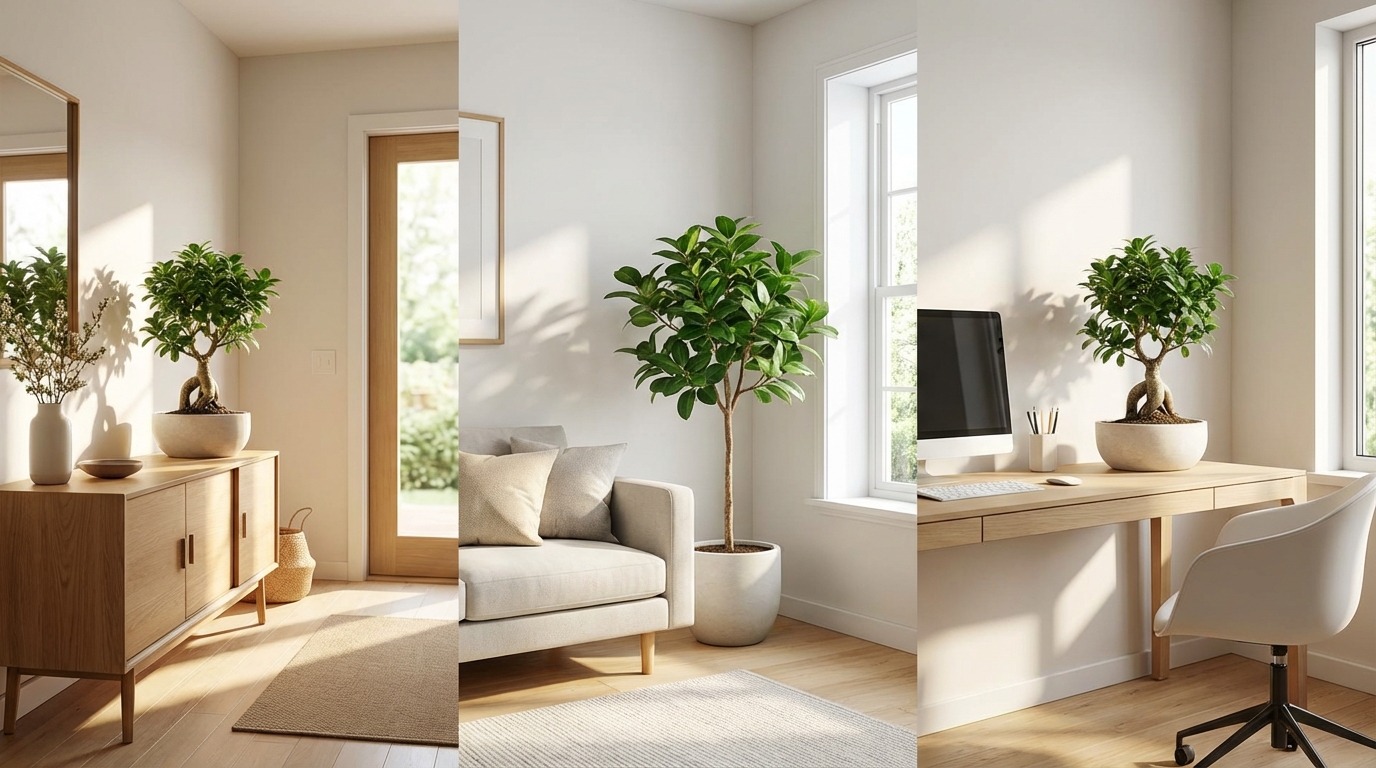 【結論】ガジュマルの風水に最適な置き場所ベスト3