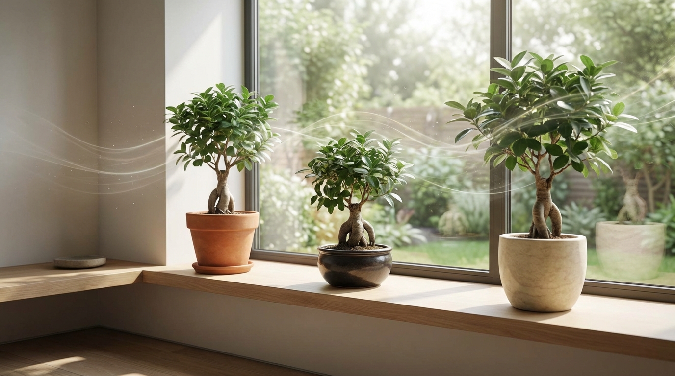 ガジュマルの風水効果を高める鉢の色・素材の選び方