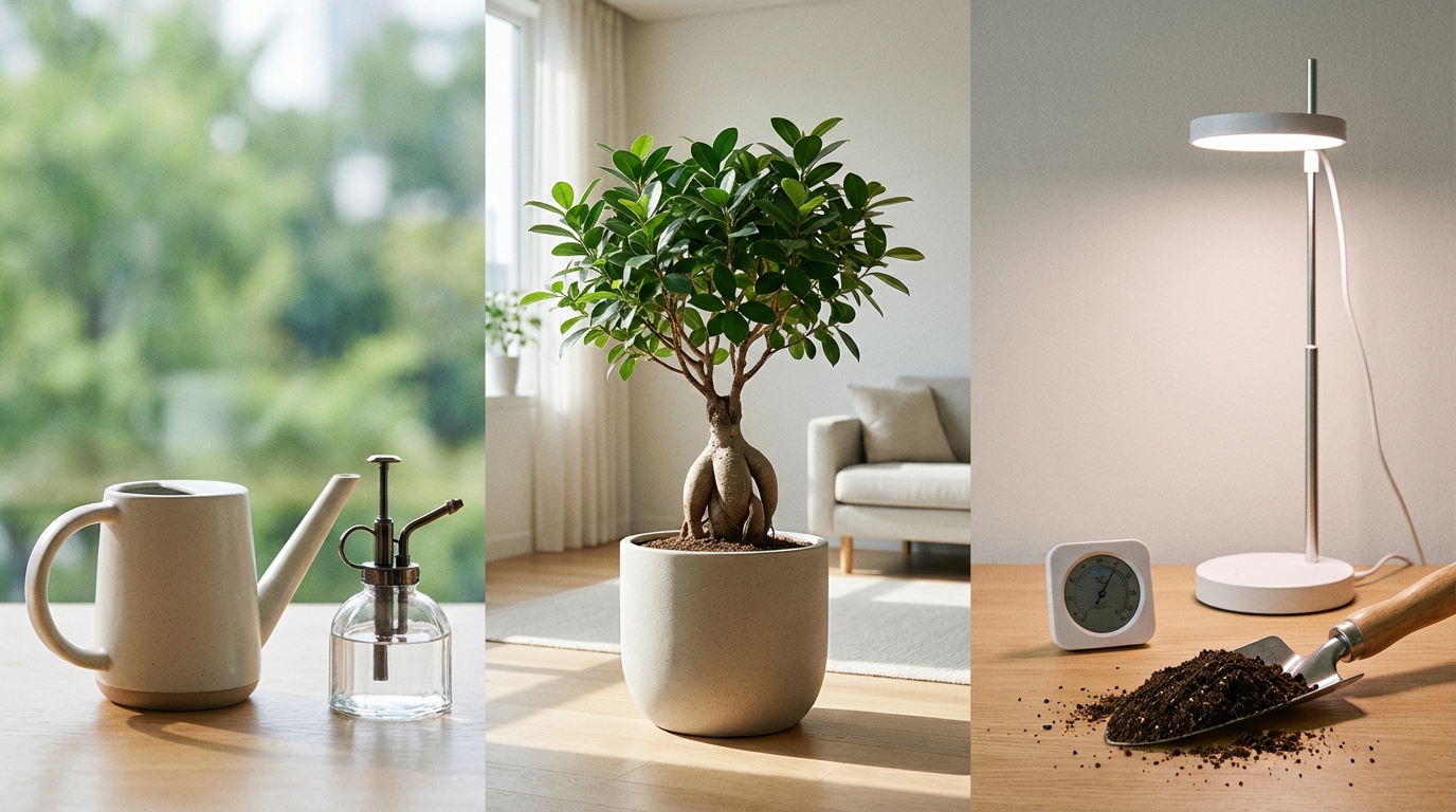 ガジュマルを枯らさない管理の3つのポイント