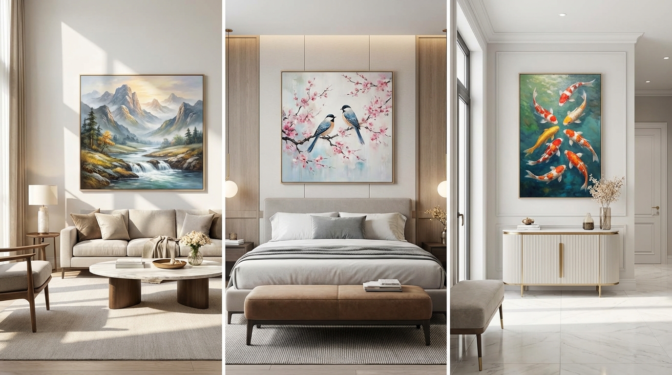 【場所別】風水に効果的な絵画の選び方