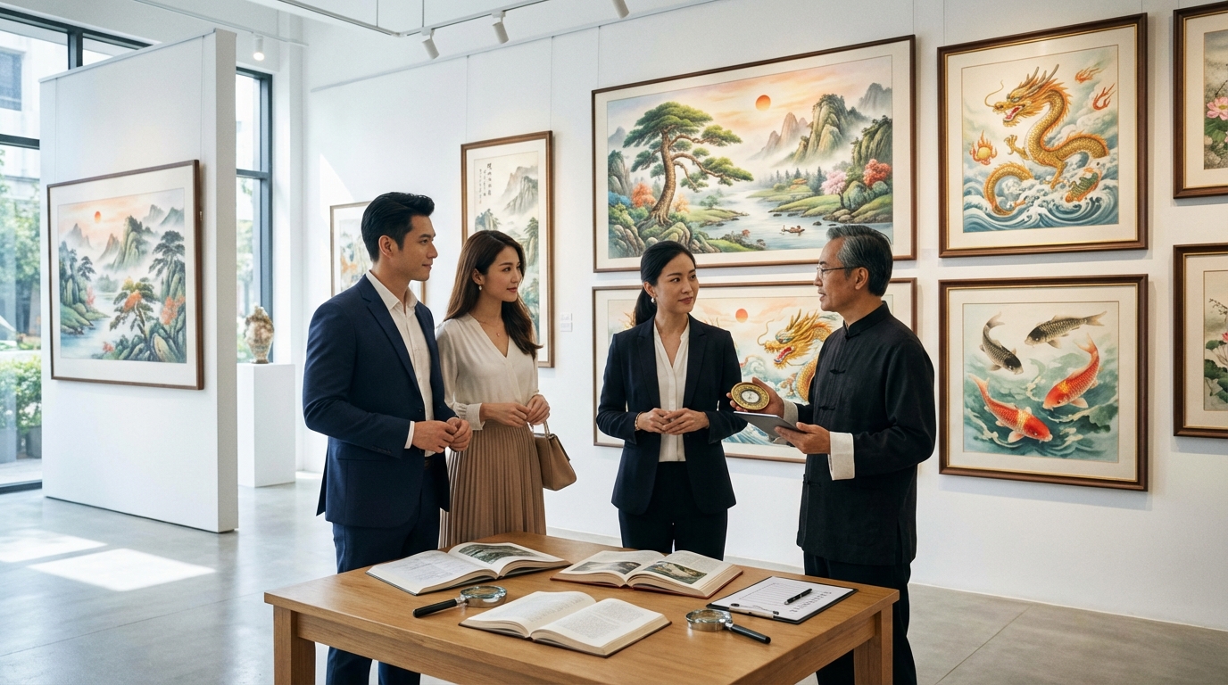 風水絵画を購入する際のチェックポイント