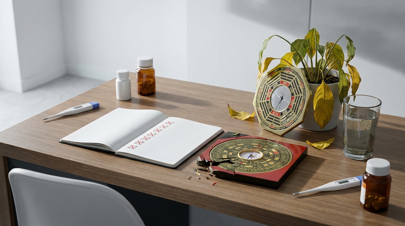 【セルフ診断】体調不良を招く風水NGチェックリスト