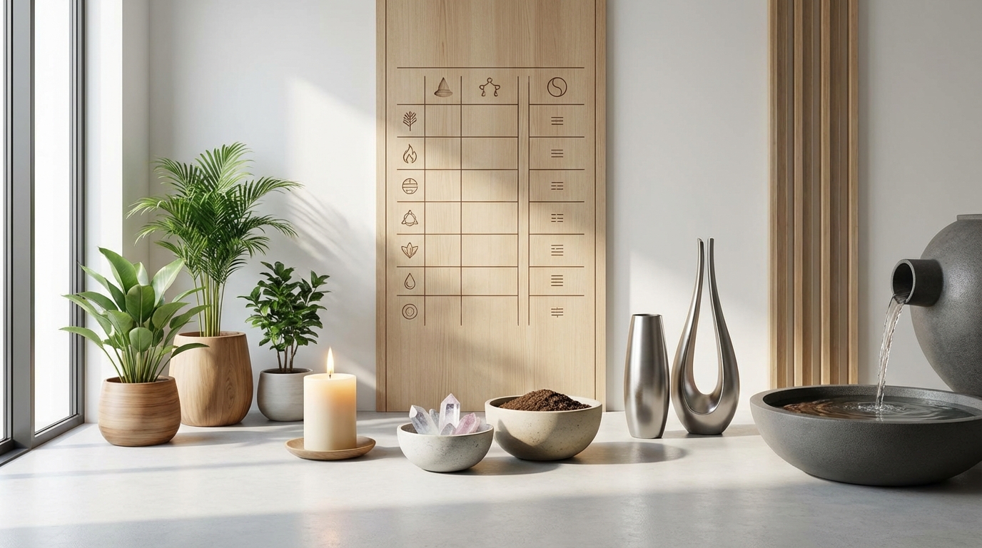 【症状別】風水で見直すべきポイント早見表