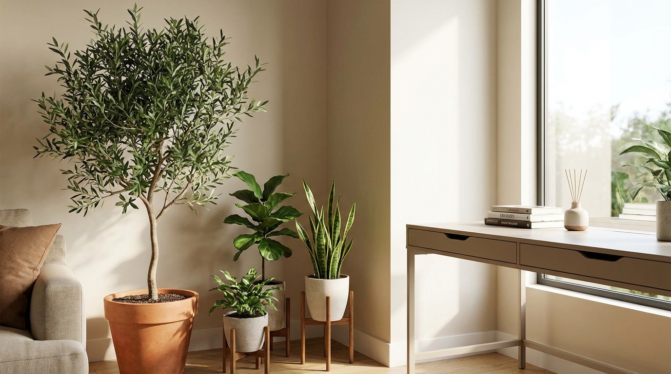 風水に良い観葉植物を比較｜オリーブを選ぶべき人とは