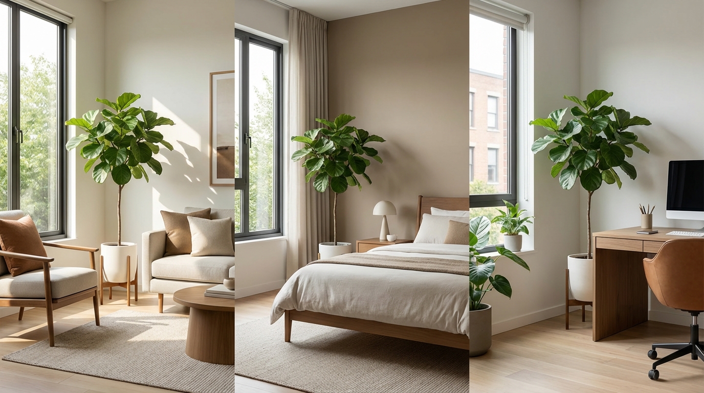 【部屋別】ウンベラータの風水効果を最大化する置き場所