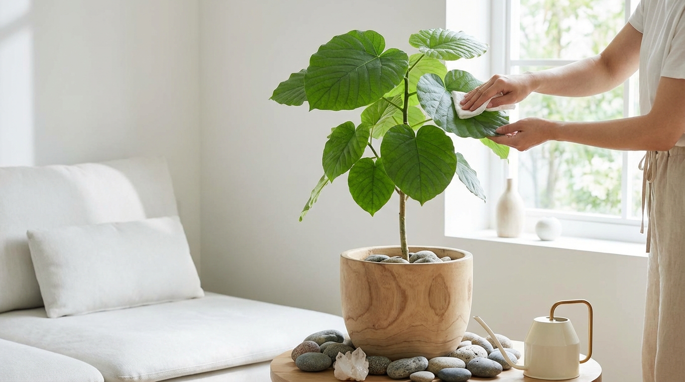 風水効果を持続させるウンベラータのお手入れ方法