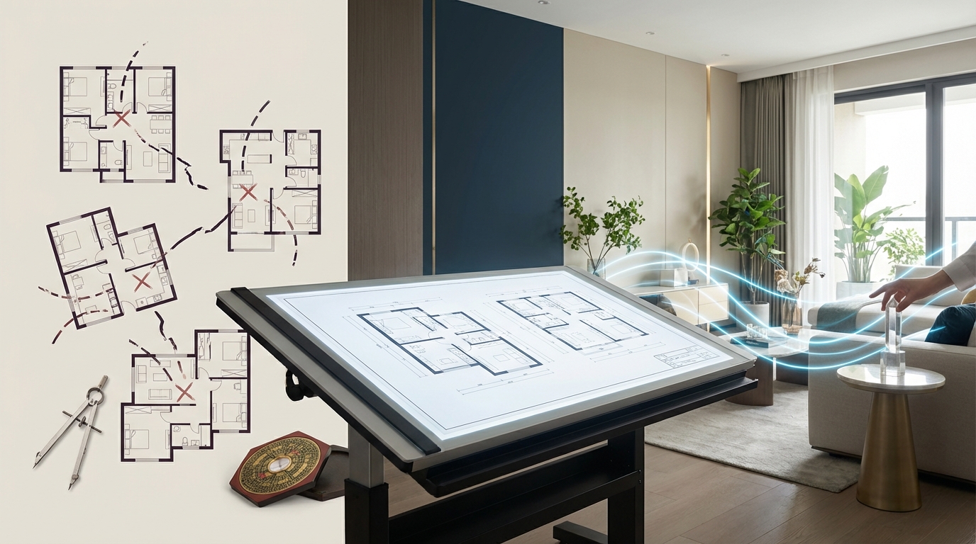 【要注意】風水で避けたいNG間取り5選と対処法