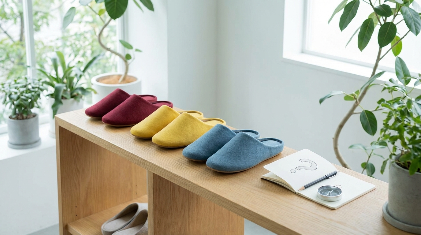 スリッパの風水カラーに関するよくある質問