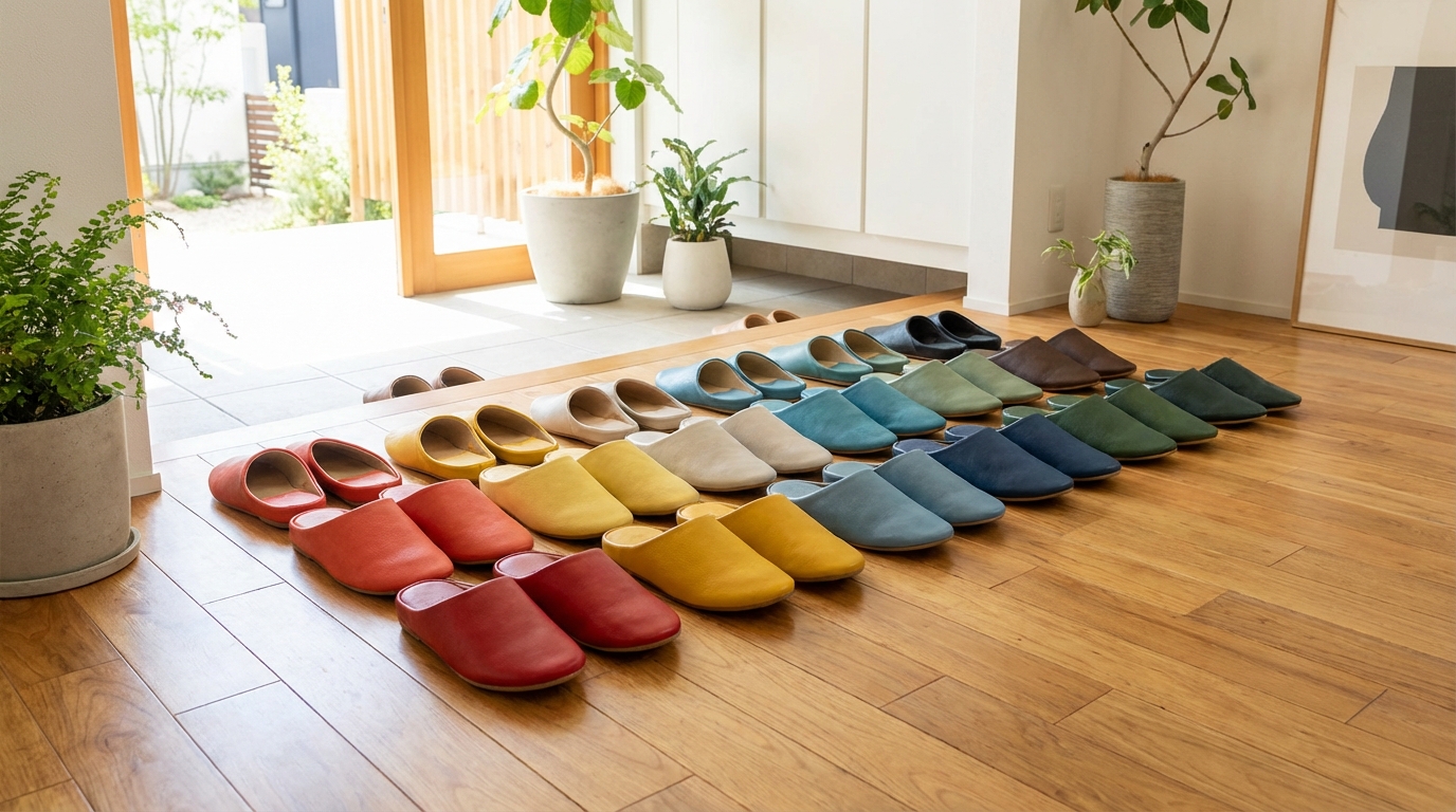 まとめ｜スリッパのカラーを変えて今日から運気アップ