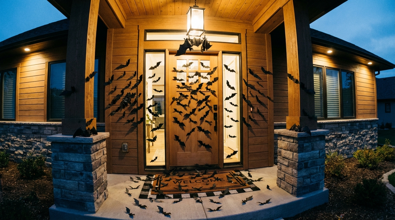 コウモリを玄関に飾るときの3つのNG行為