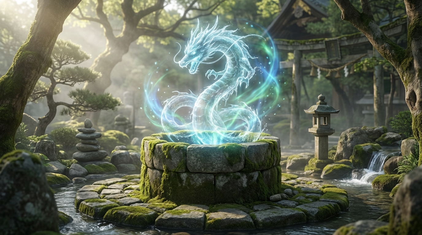 井戸と龍神・水神の関係｜日本の井戸信仰と風水の共通点