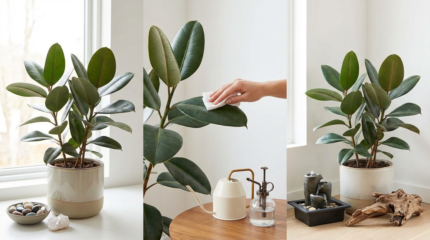 まとめ｜ゴムの木の風水効果を最大化する3ステップ