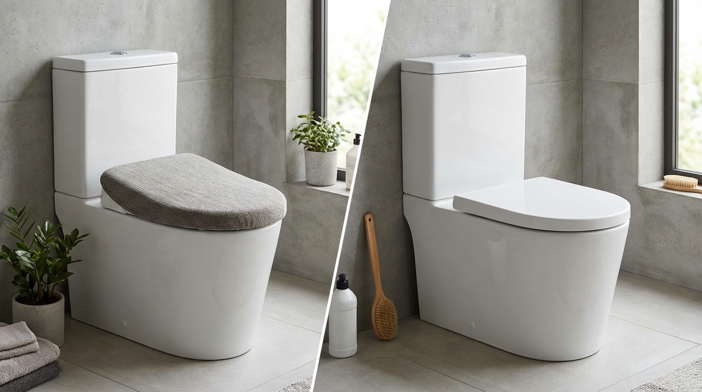 トイレカバーは置かない方がいい？置く・置かないを徹底比較