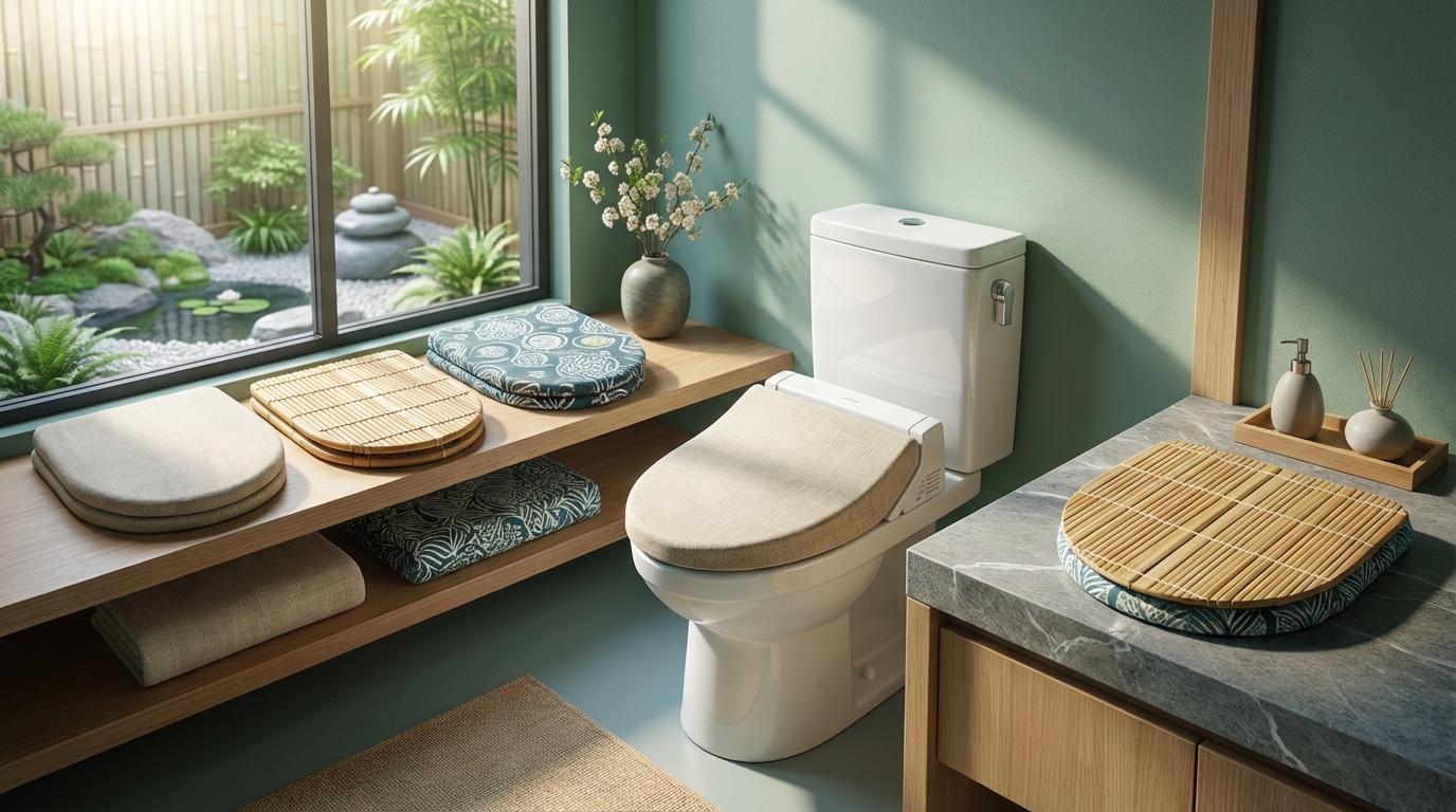 風水効果を高めるトイレカバーの選び方3つのポイント