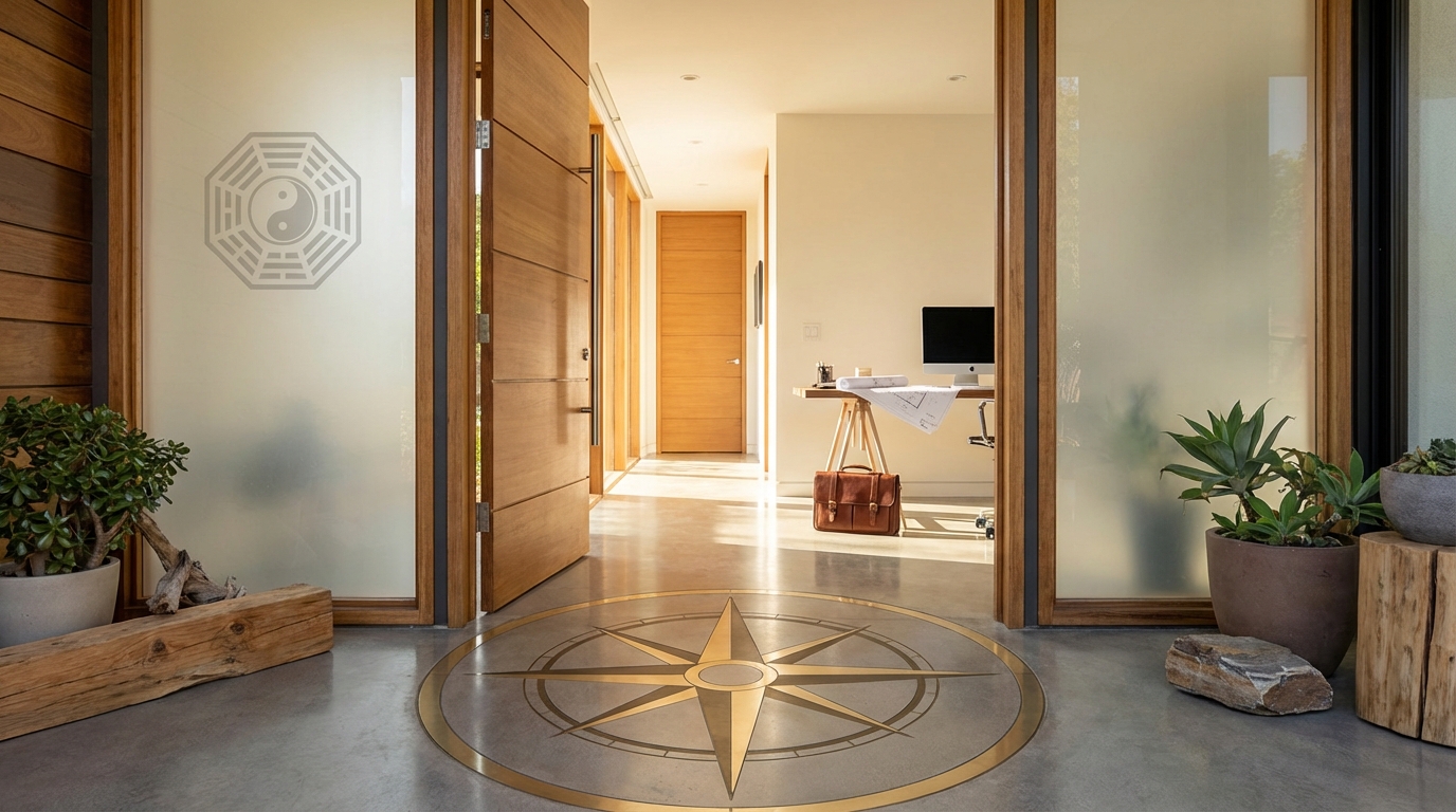 【方位別】玄関の向きでわかる仕事運と風水対策