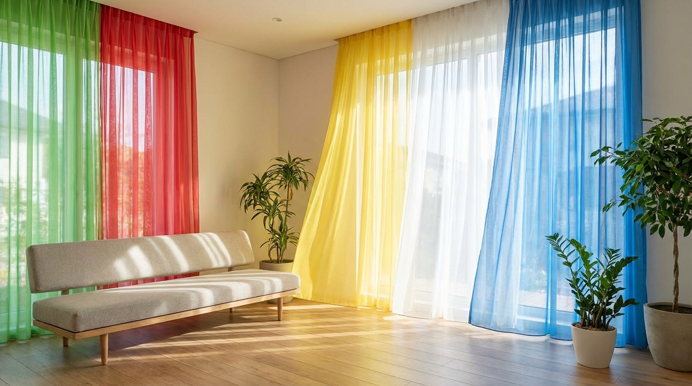 風水でカーテンの色が重要な理由