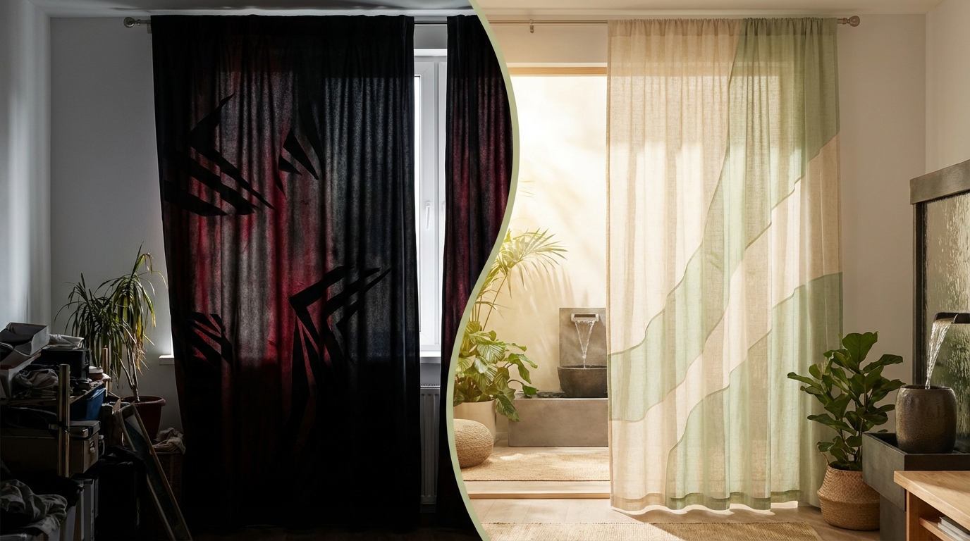 風水的にNGなカーテンの色・柄・選び方