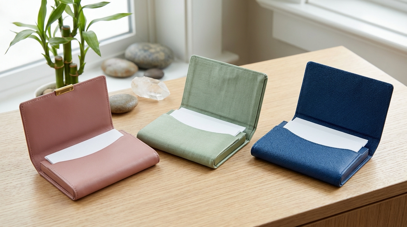 【結論】風水で選ぶ女性の名刺入れおすすめカラーTOP3
