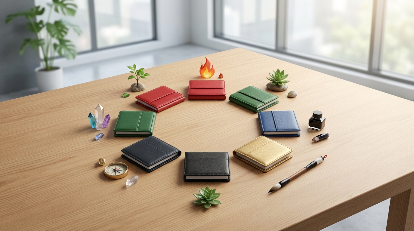 名刺入れの色に風水を取り入れる意味と効果