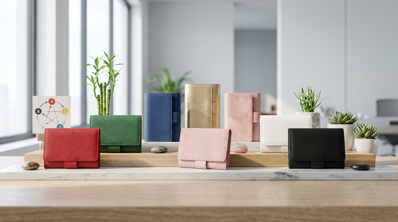 【業界・職種別】女性の名刺入れ風水カラー早見表