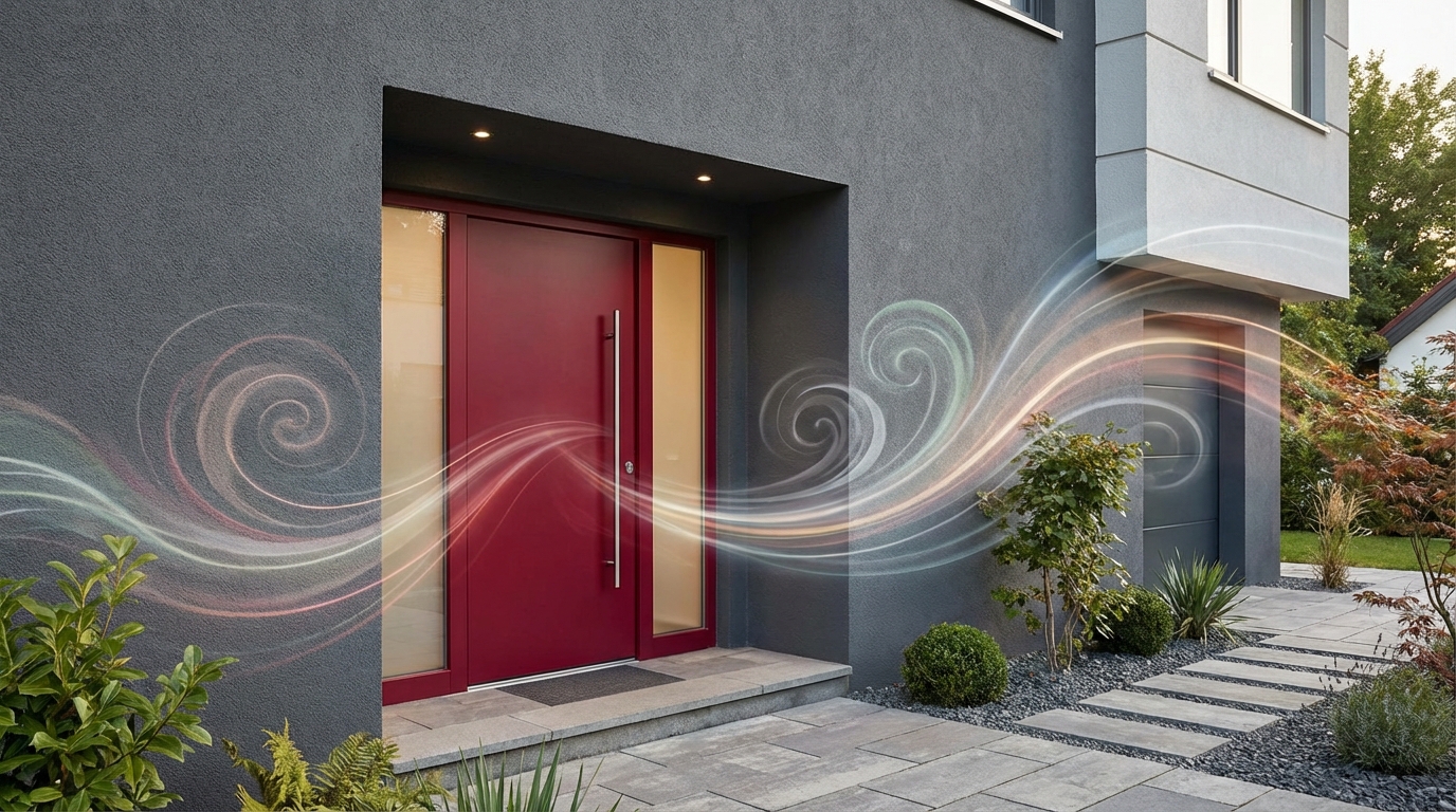 なぜ風水では外壁と玄関ドアの色が重要なのか