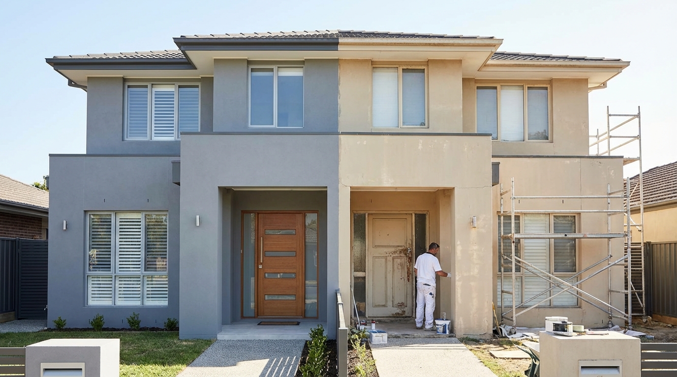 外壁塗装・玄関ドア交換の費用相場と業者選びの注意点