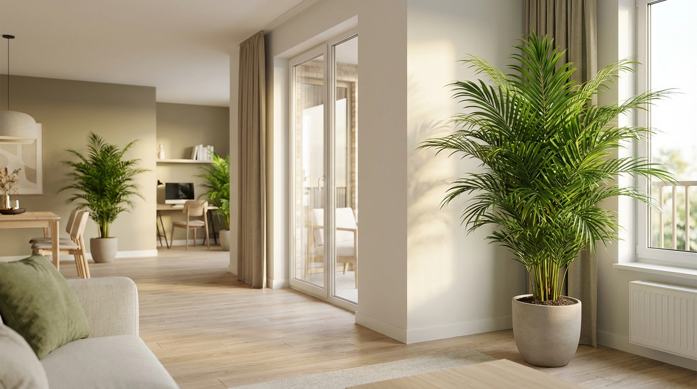 【部屋別】アレカヤシの風水効果が高まる置き場所